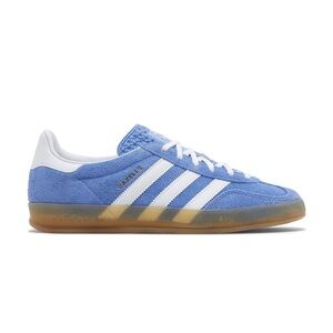 Adidas Blue Fusion Gum Indoor Gazelles